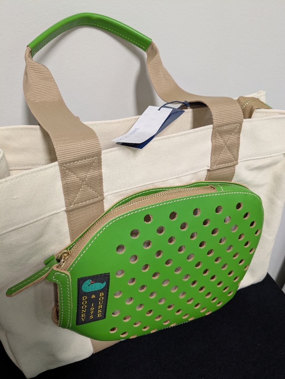 Dooney & Bourke Pickleball Canvas Tote - Picture 14 of 14